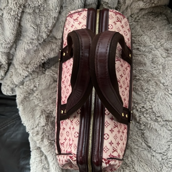LIUIS VUITTON PINK DENIM Handbag - Picture 4 of 17